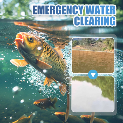 Wasseraufbereiter-Pulver für Teiche