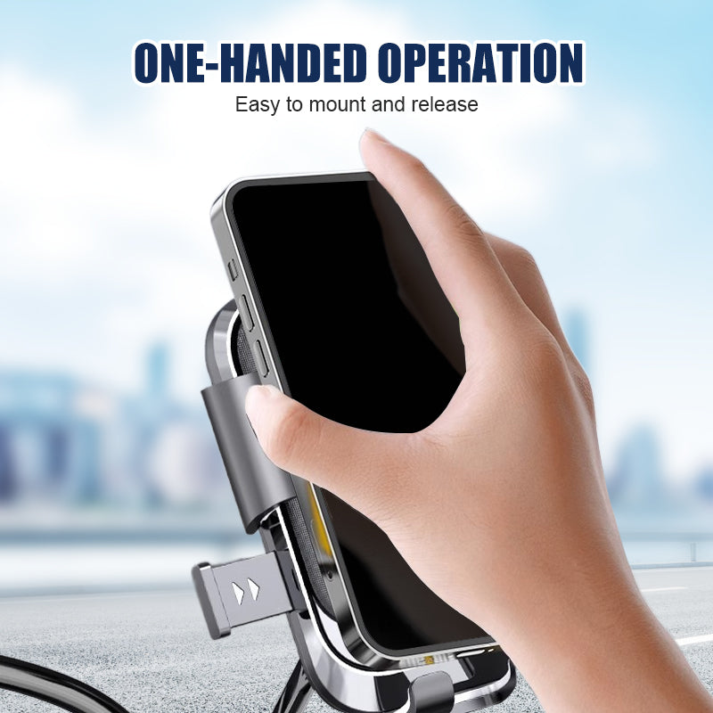 Erschütterungssicherer Handyhalter für Motorrad und Fahrrad