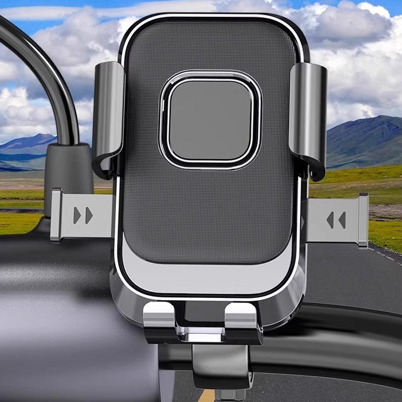 Erschütterungssicherer Handyhalter für Motorrad und Fahrrad