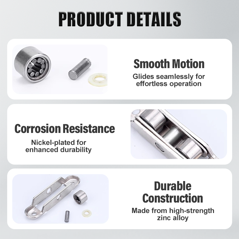 80/88 Riemenscheibe aus Zinklegierung für PVC-Fenster und -Türen