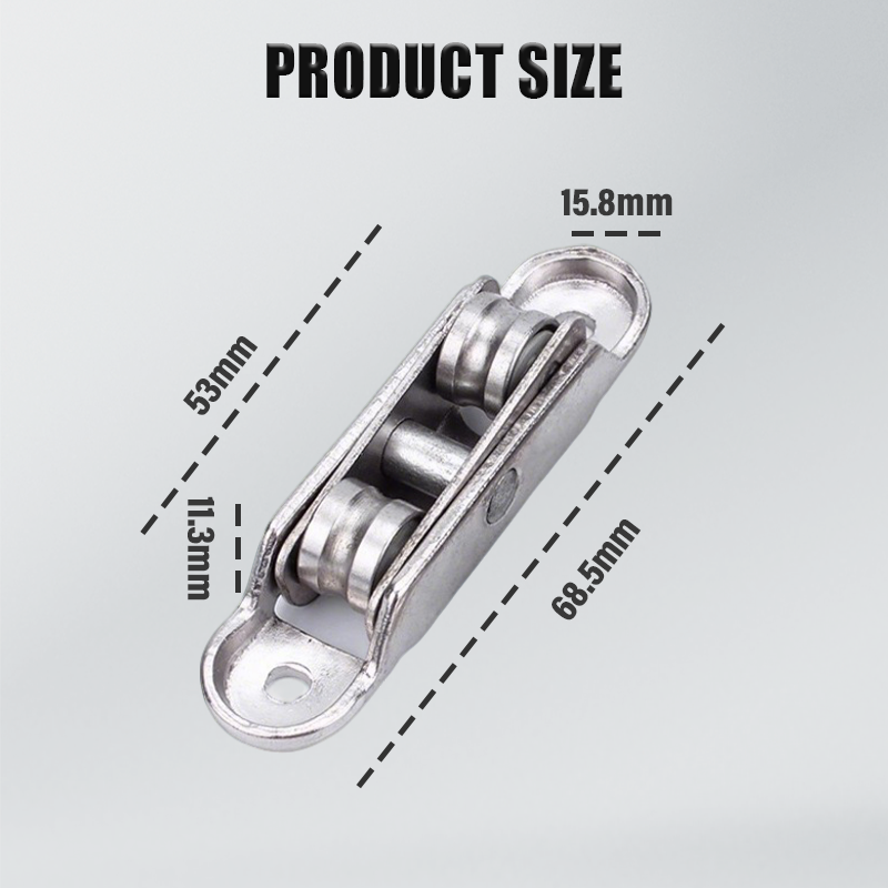 80/88 Riemenscheibe aus Zinklegierung für PVC-Fenster und -Türen