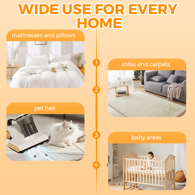 Leistungsstarker Matratzensauger