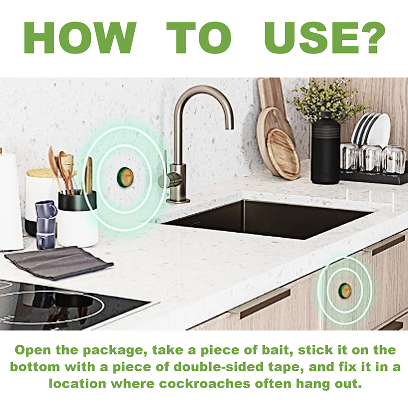 Natürlicher und umweltfreundlicher Köder für Kakerlaken