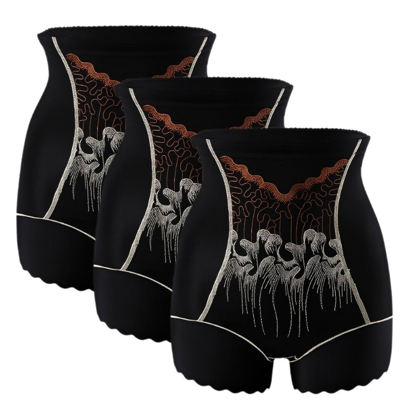 Bauchweg-Shorts mit hoher Taille für Damen