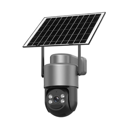 Solarbetriebene kabellose Überwachungskamera mit Alarm