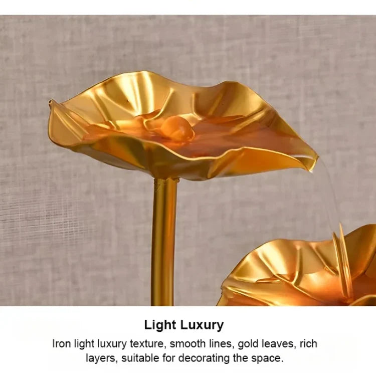 Luxuriöses kreatives Lotus-Fischglas-Ornament