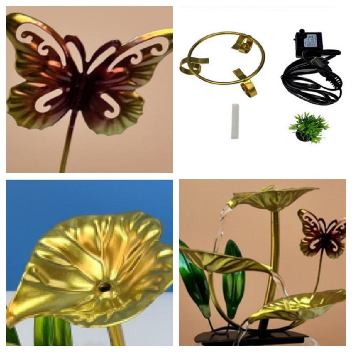 Luxuriöses kreatives Lotus-Fischglas-Ornament