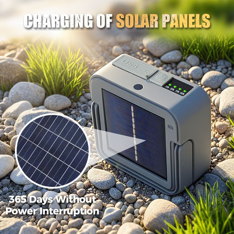 Tragbare, wasserdichte Solar-Campinglampe