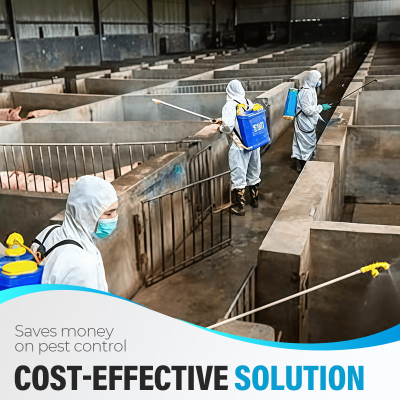 Leistungsstarker Insektenvernichter für drinnen und draußen