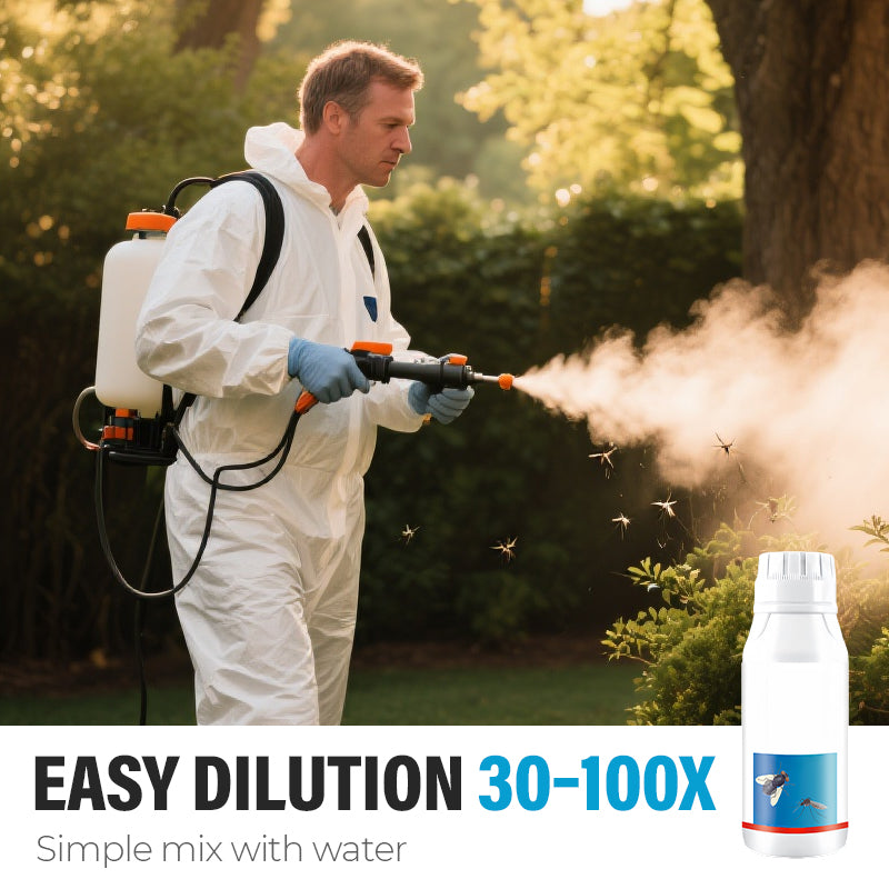 Leistungsstarker Insektenvernichter für drinnen und draußen