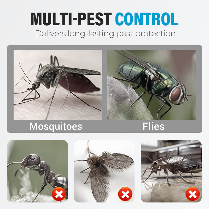 Leistungsstarker Insektenvernichter für drinnen und draußen