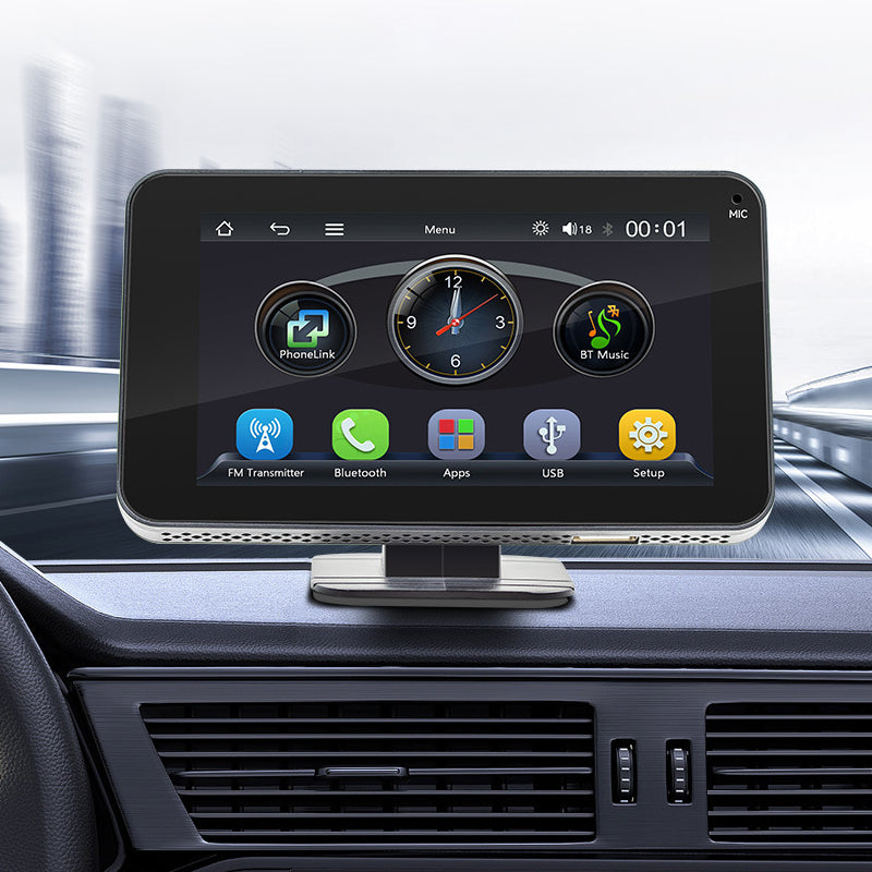 📱4,7-Zoll-HD-Touchscreen-Multimedia-Player für Ihr Auto – Mit einem einfachen Wisch verwandeln Sie Ihr Fahrzeug in ein intelligentes Entertainment-Center! 🚗✨