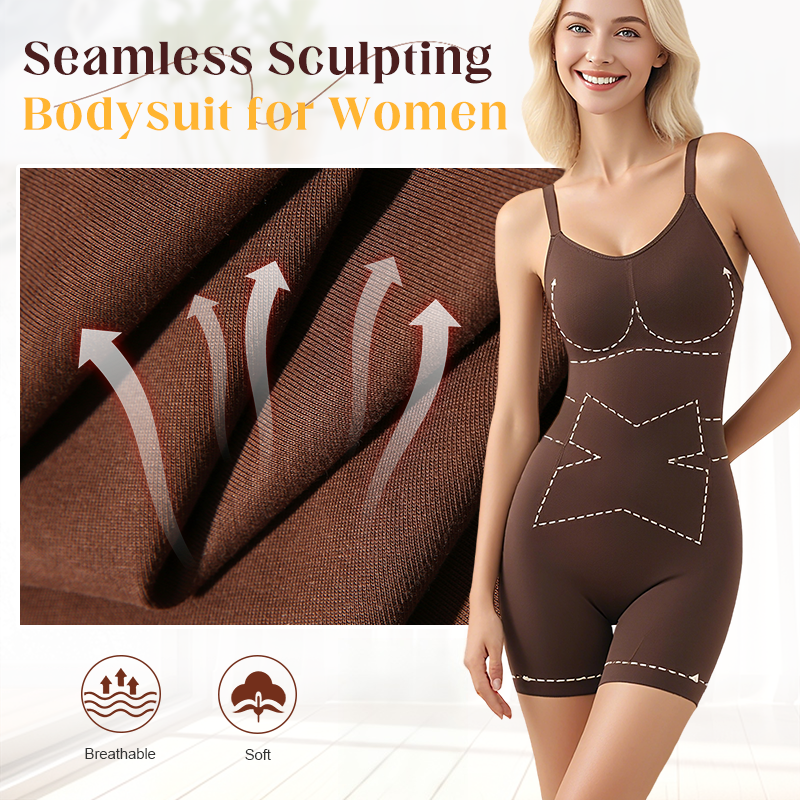 Nahtloser, figurformender Body für Damen