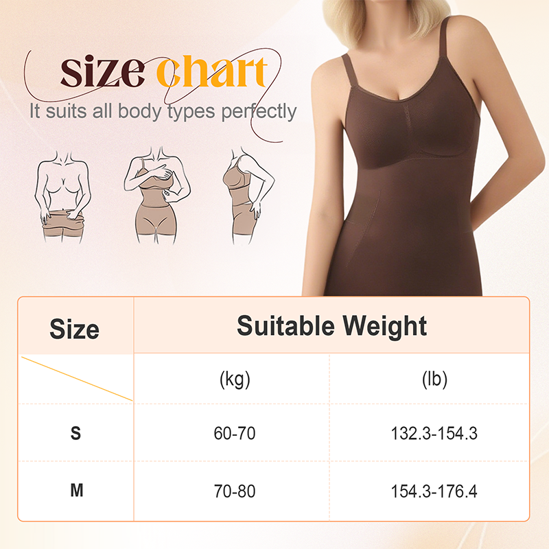 Nahtloser, figurformender Body für Damen