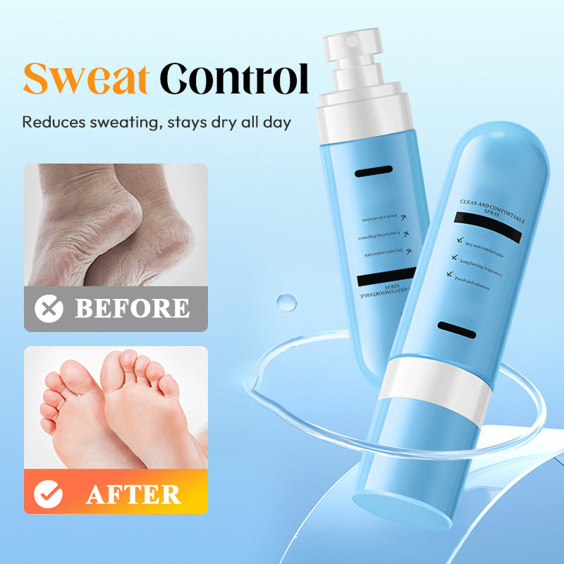 Natürlicher Fuß-Deospray