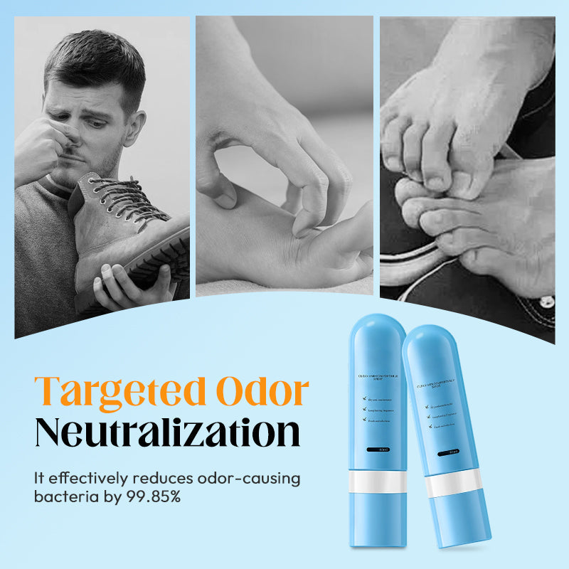 Natürlicher Fuß-Deospray