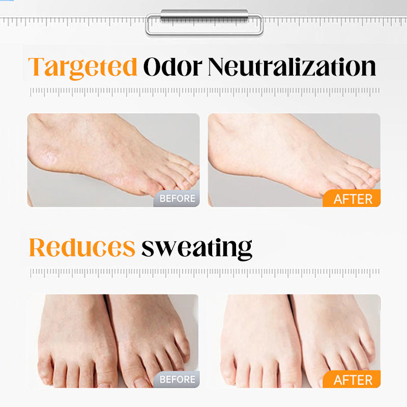 Natürlicher Fuß-Deospray