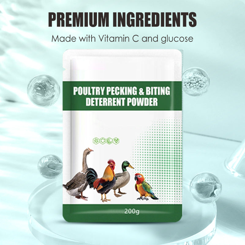 200 g Anti-Pick- und Beißpulver für Geflügel