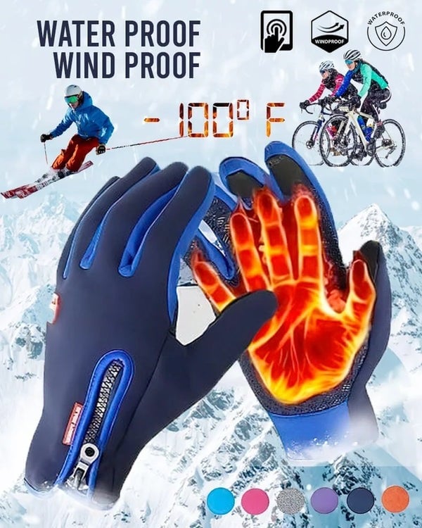 📱Kompatibel mit Touchscreens🔥Warme Thermohandschuhe zum Radfahren, Laufen und Autofahren🧤
