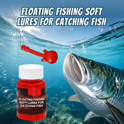 Schwimmende Gummiköder für erfolgreichen Fischfang