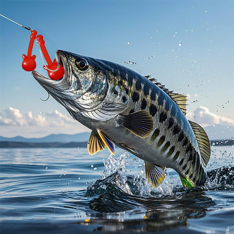 Schwimmende Gummiköder für erfolgreichen Fischfang