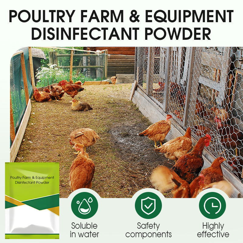 100 g Desinfektionspulver für Geflügelställe & landwirtschaftliche Geräte