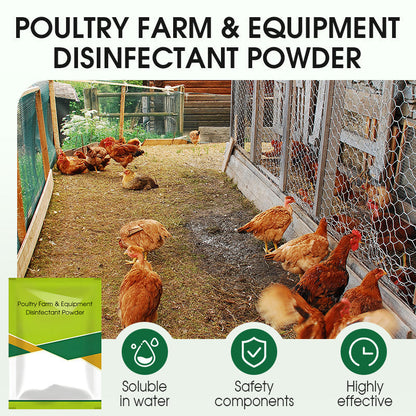 100 g Desinfektionspulver für Geflügelställe & landwirtschaftliche Geräte