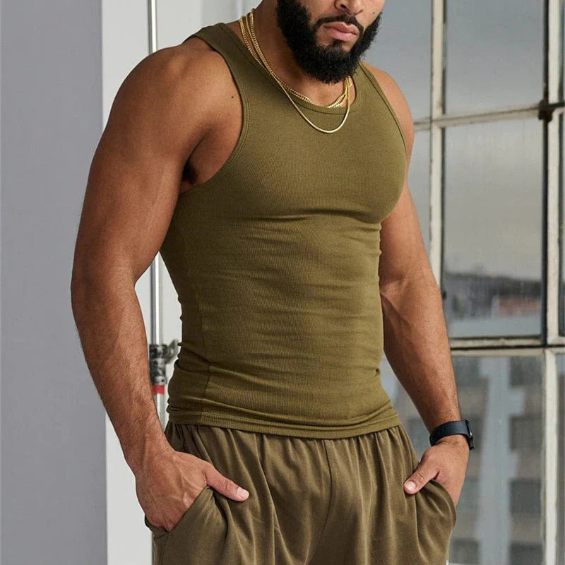 📣50 % Rabatt！🔥Slim & Muscle Fit Tanktop für Herren