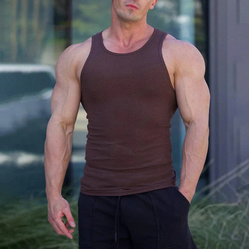📣50 % Rabatt！🔥Slim & Muscle Fit Tanktop für Herren