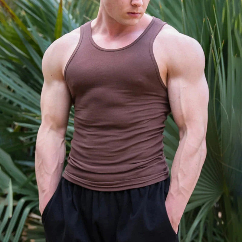 📣50 % Rabatt！🔥Slim & Muscle Fit Tanktop für Herren