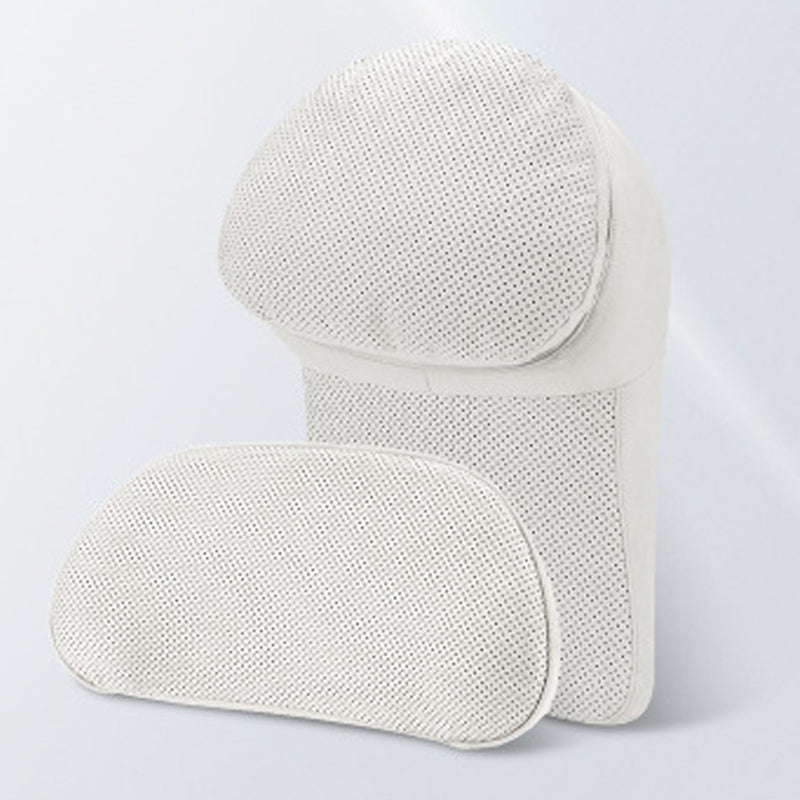 Bequeme Kopfstütze und Lendenkissen für das Auto