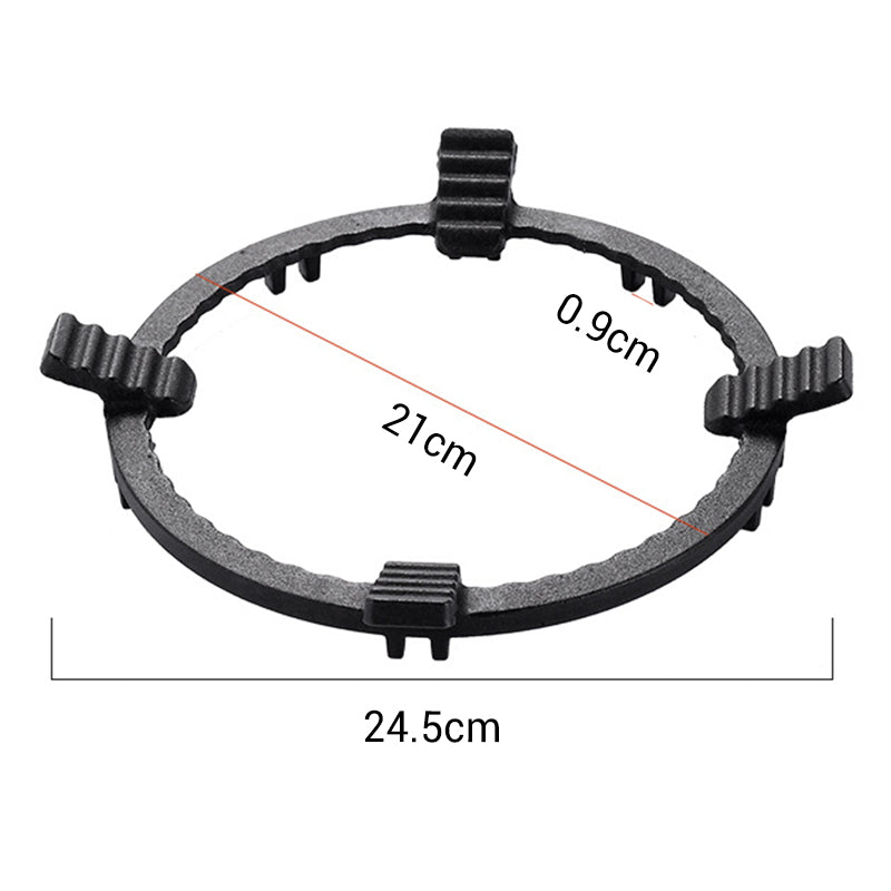 Langlebiger, rutschfester Universal-Gaskochfeldständer