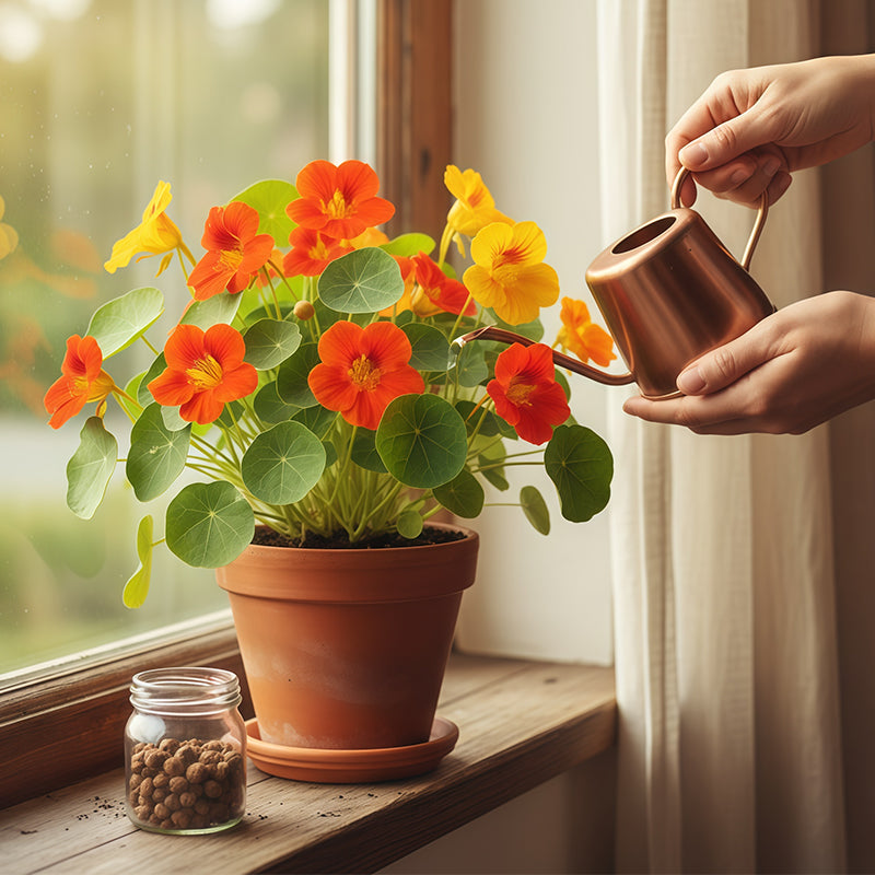 Kapuzinerkressesamen zum Pflanzen