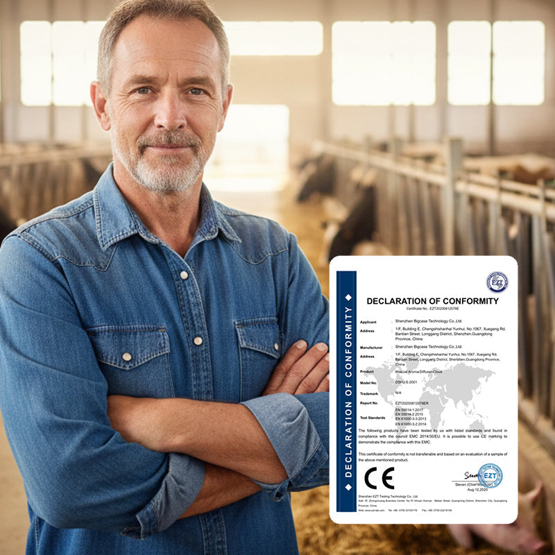 Desinfektionspulver für Viehbetriebe