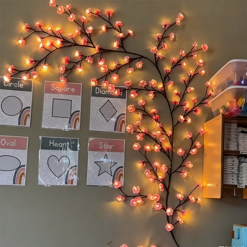 🎁Heiße Aktion 56 % Rabatt Weinreben-Blumen-Atmosphärenlampe 💫