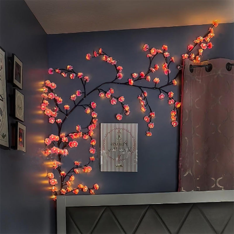 🎁Heiße Aktion 56 % Rabatt Weinreben-Blumen-Atmosphärenlampe 💫