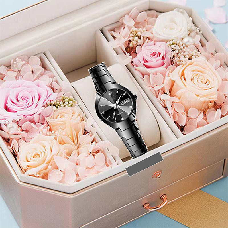 Elegante wasserdichte Damenuhr