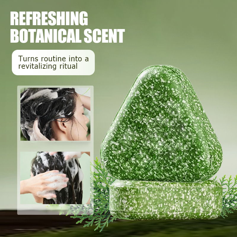 🔥 58 % RABATT – Natürliche Shampoo-Seife für kräftigeres, volleres Haar | Botanische Formel mit Ginseng und schwarzem Sesam🌿💫