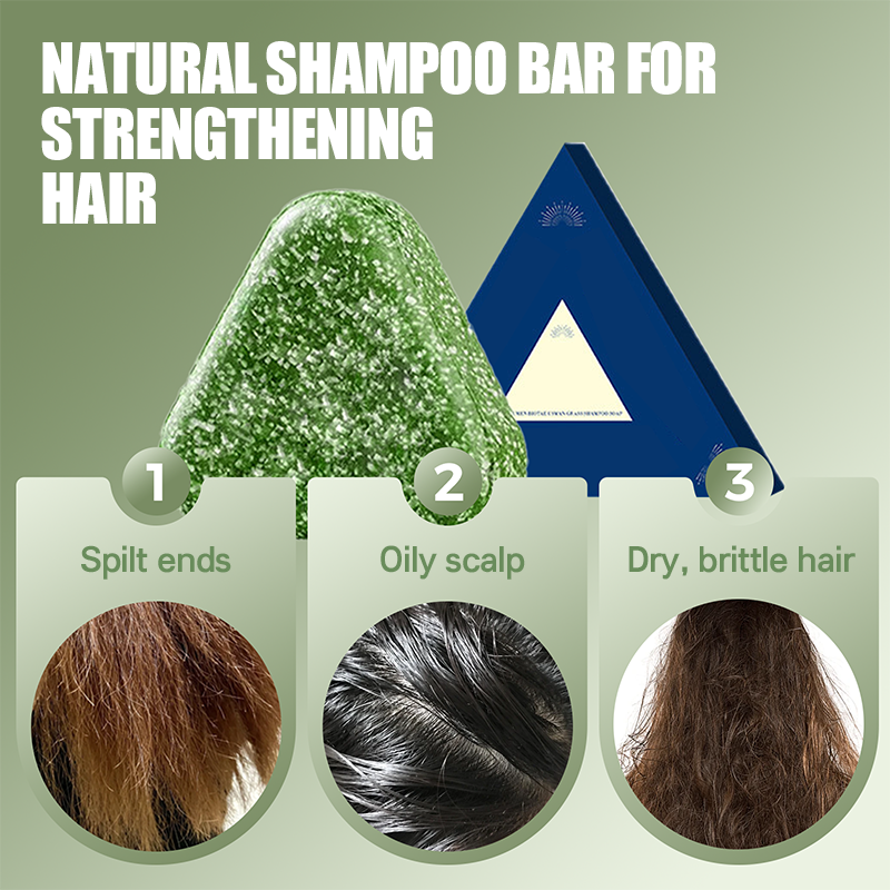 🔥 58 % RABATT – Natürliche Shampoo-Seife für kräftigeres, volleres Haar | Botanische Formel mit Ginseng und schwarzem Sesam🌿💫