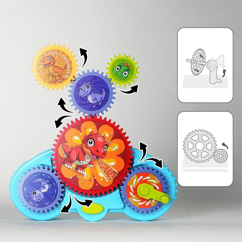 ✨✨Lassen Sie Ihr Kind kreativ sein. ✨Transforming Gear Elektrisches Bausteinspielzeug