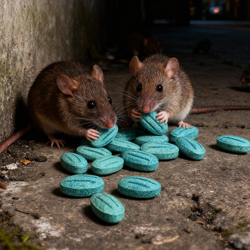 Hochwirksamer Nagerköder