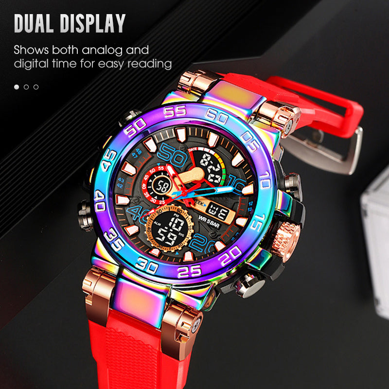 Multifunctional LED Waterproof Digital Watch
