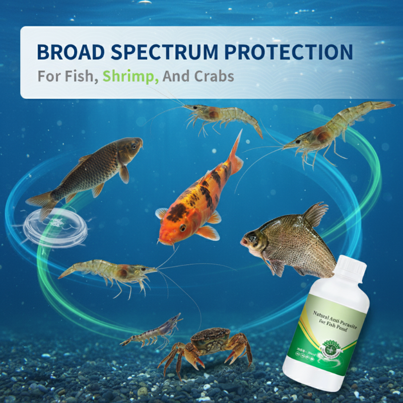 250 ml natürliches Mittel gegen Parasiten für Fischteiche