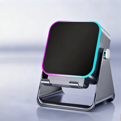 🎵【Fünf-in-Eins-Bluetooth-Lautsprecher】— Lautsprecher + Ständer + Ladegerät + Uhr + Freisprecheinrichtung, alles in einem Gerät! 📱✨