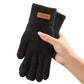 Warme Thermo-Strickhandschuhe mit Touchscreen-Funktion