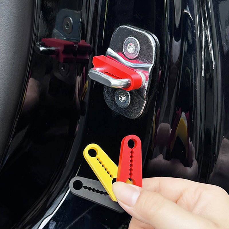 🚗Silikon-Dämpferpolster für Autotürschlösser für leises Schließen✨
