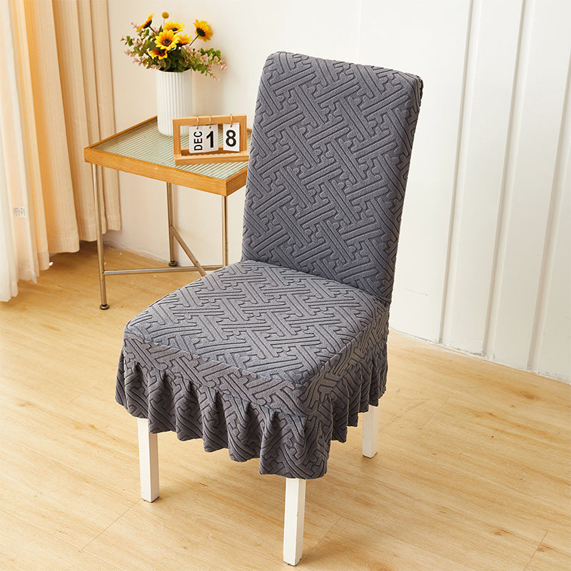 ⏳Zeitlich begrenzt 50 % Rabatt💥Stuhlbezug im neuen Stil mit Jacquard-Kissenaufsatz