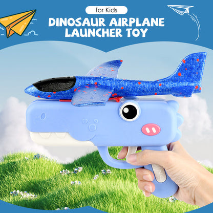 ✨2025 HEISSER VERKAUF💥Dinosaurier-Flugzeug-Katapult-Spielzeug für Kinder