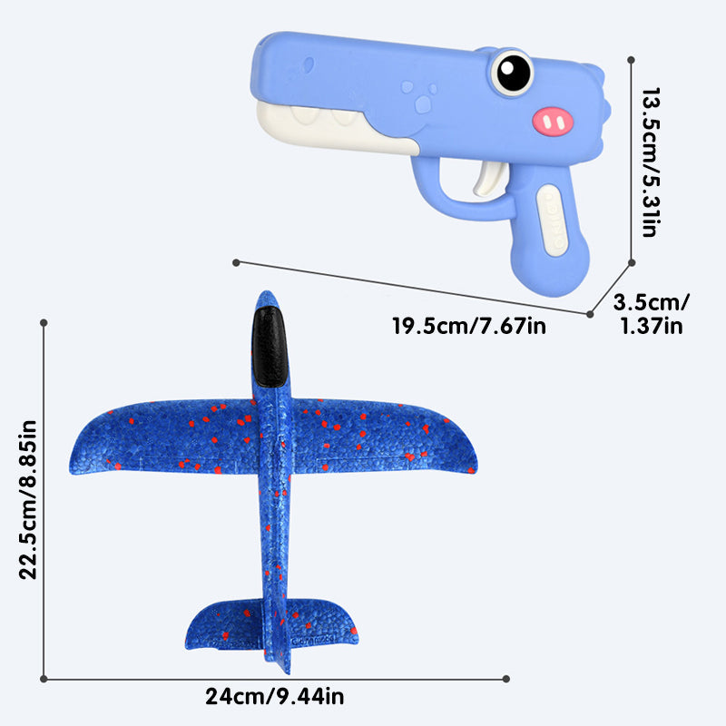 ✨2025 HEISSER VERKAUF💥Dinosaurier-Flugzeug-Katapult-Spielzeug für Kinder