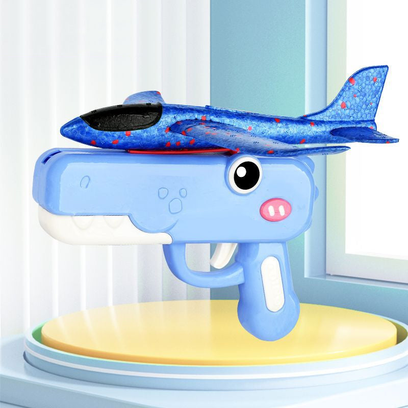 ✨2025 HEISSER VERKAUF💥Dinosaurier-Flugzeug-Katapult-Spielzeug für Kinder